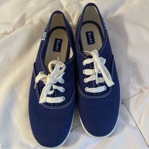 Keds Navy Blue Canvas Sneakers size 6.5